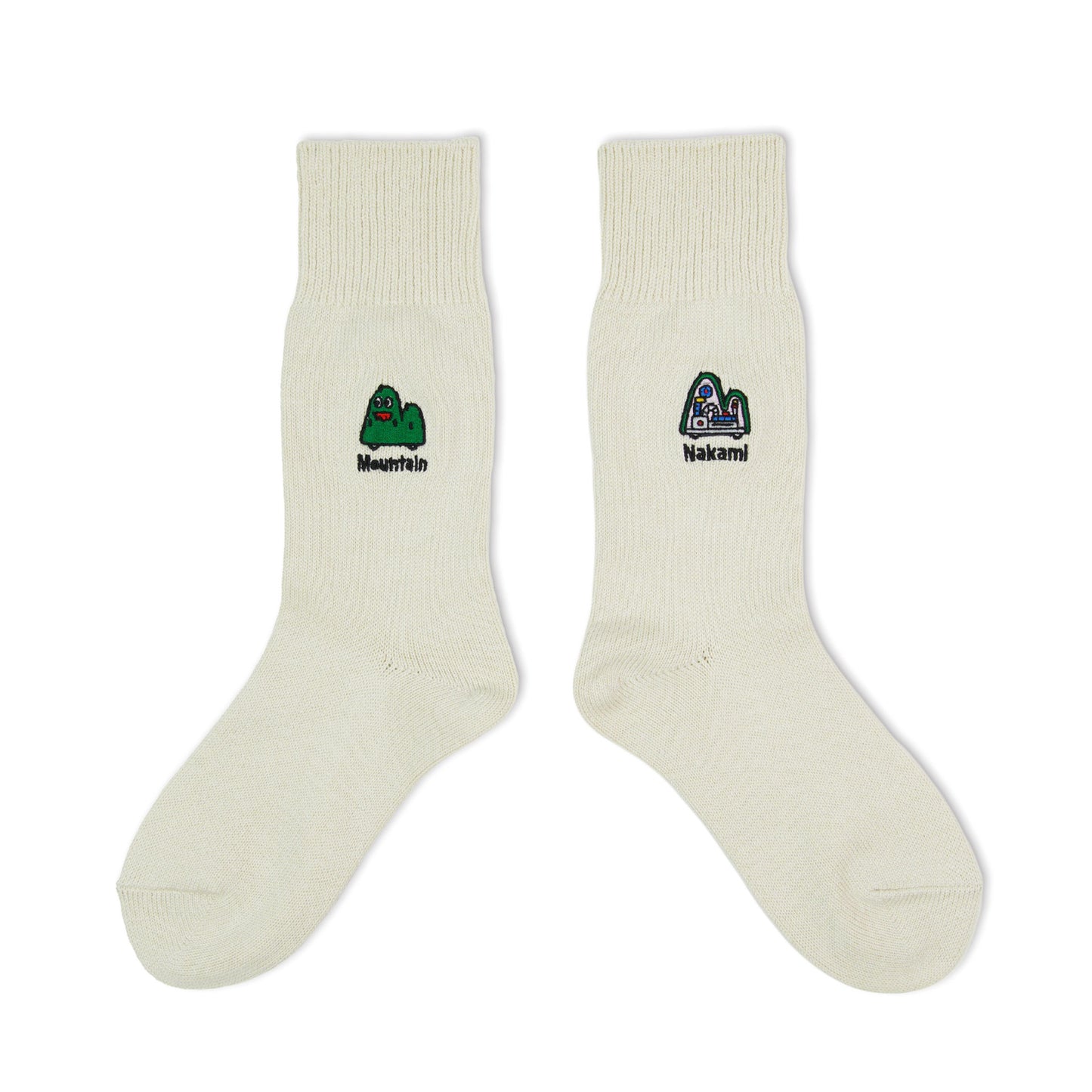 NEGOSOCKS CREW SOCKS Mountain NATURAL