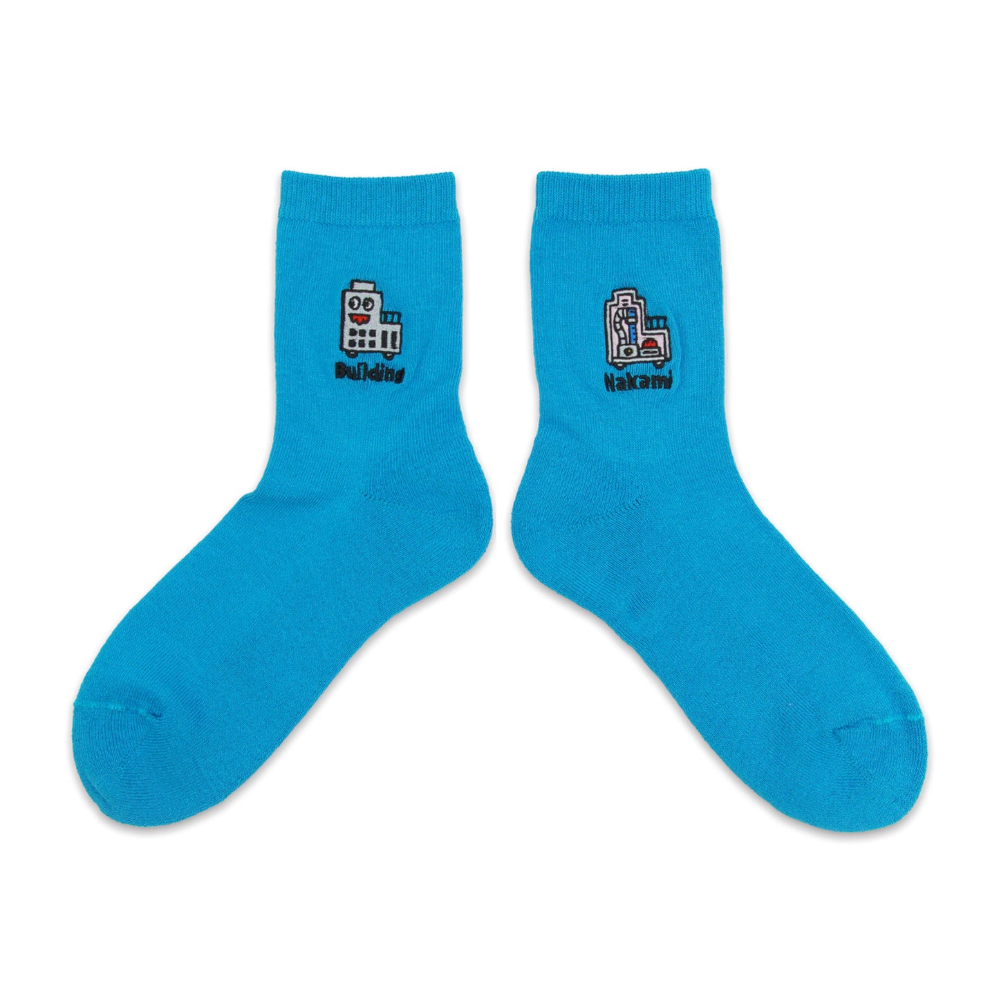 NEGOSOCKS パイルソックス Building BLUE