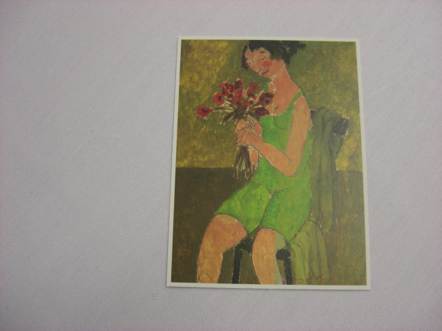 ALEXANDER ポストカード-Girl With Frowers- / CATACANA(カタカナ)