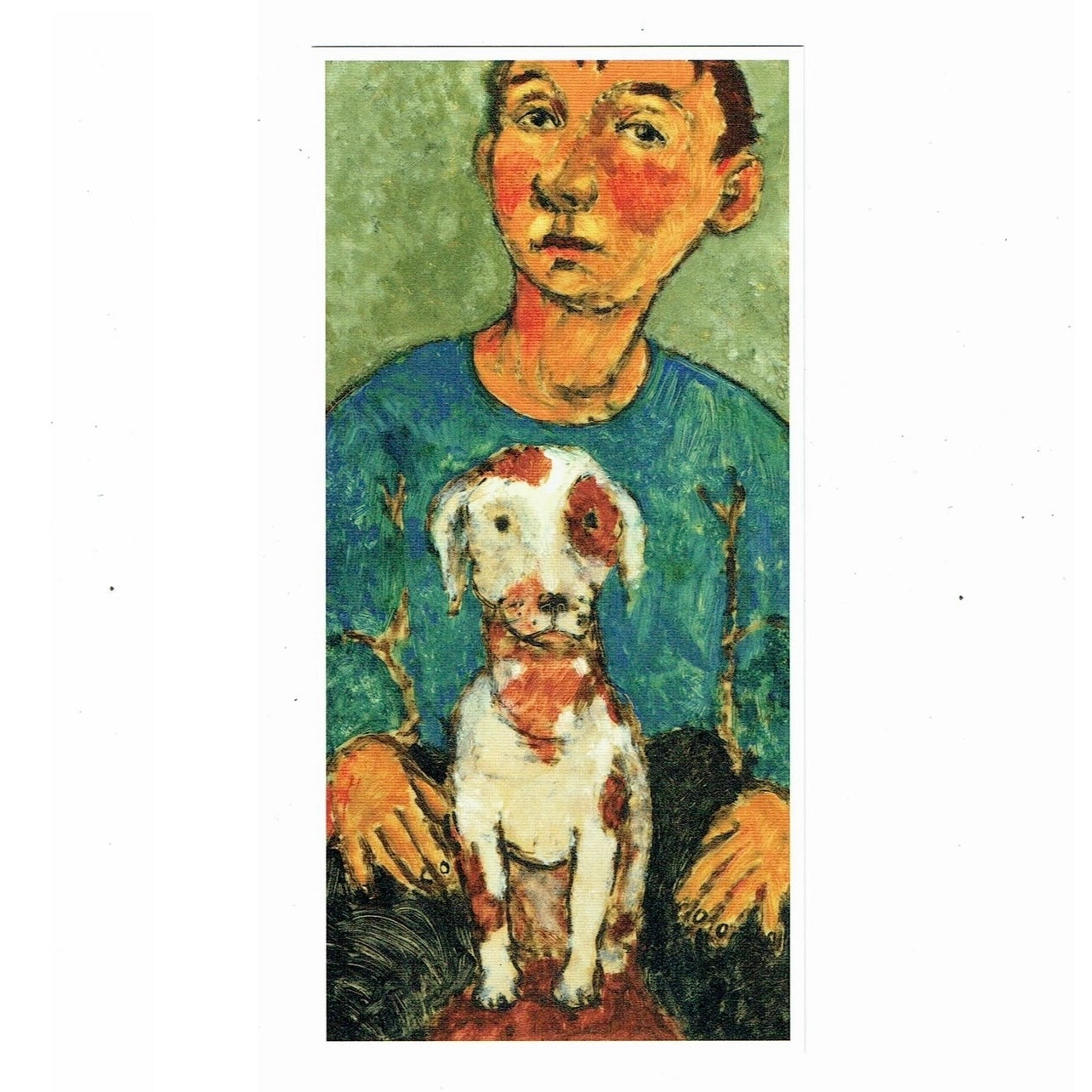 ALEXANDER ポストカード-Man With His Dog- / CATACANA(カタカナ)