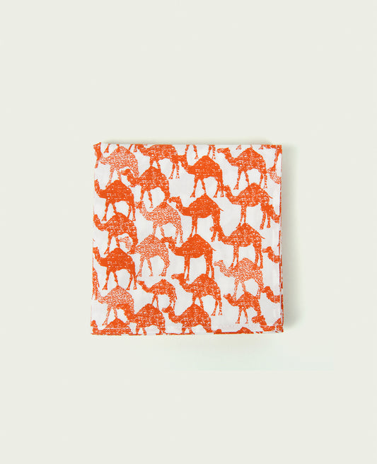 Earth ment(アースメント) アニマルハンカチ ラクダ