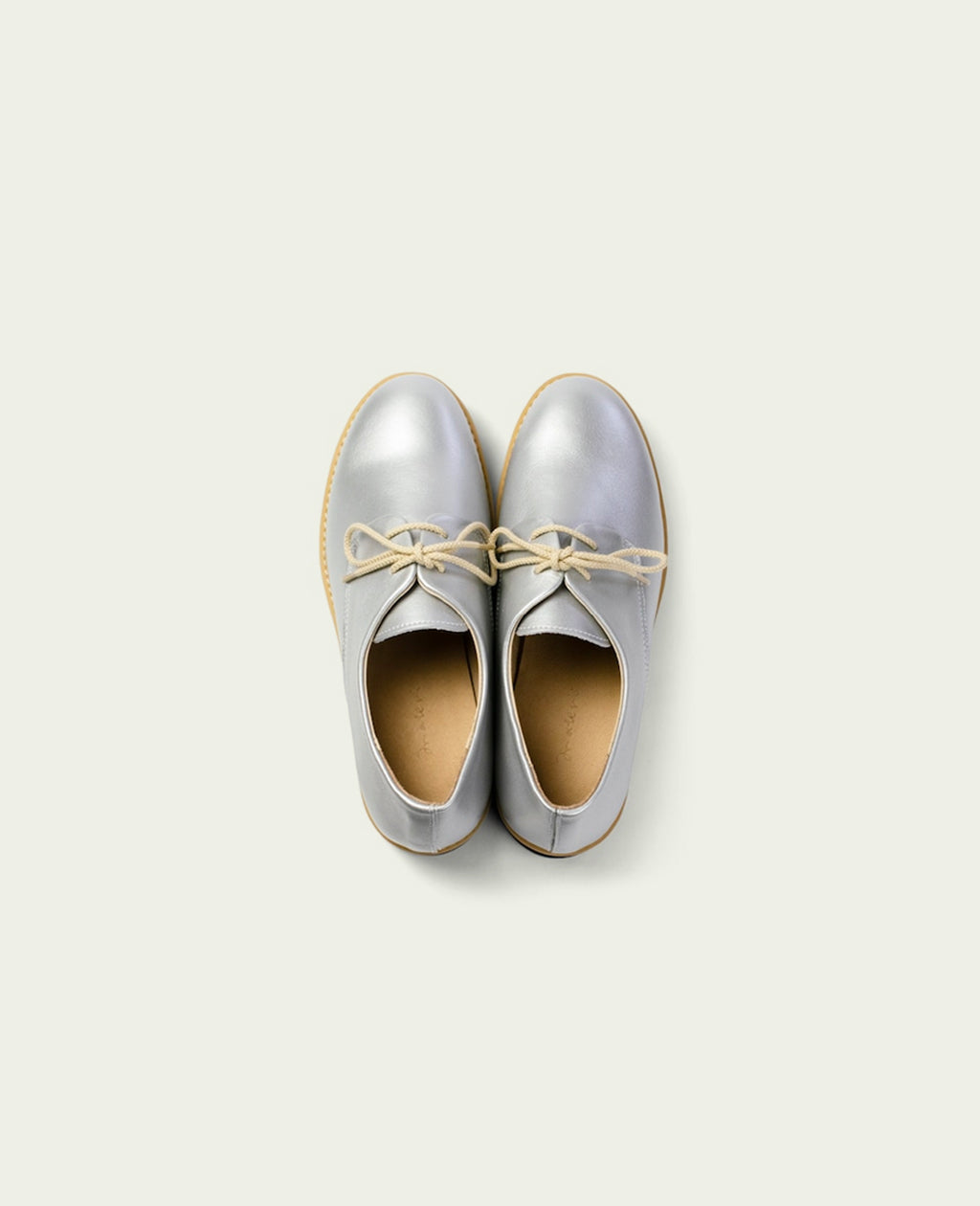 materi(マテリ) シルバー レザーシューズ