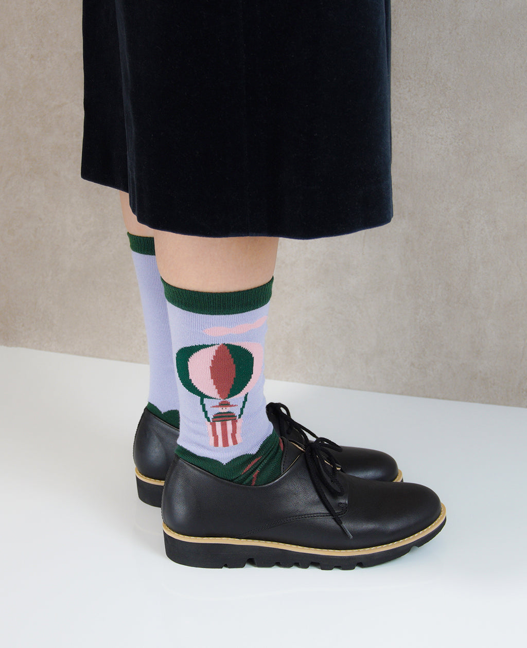 materi(マテリ) Socks | balloon(ますたにあやこ)