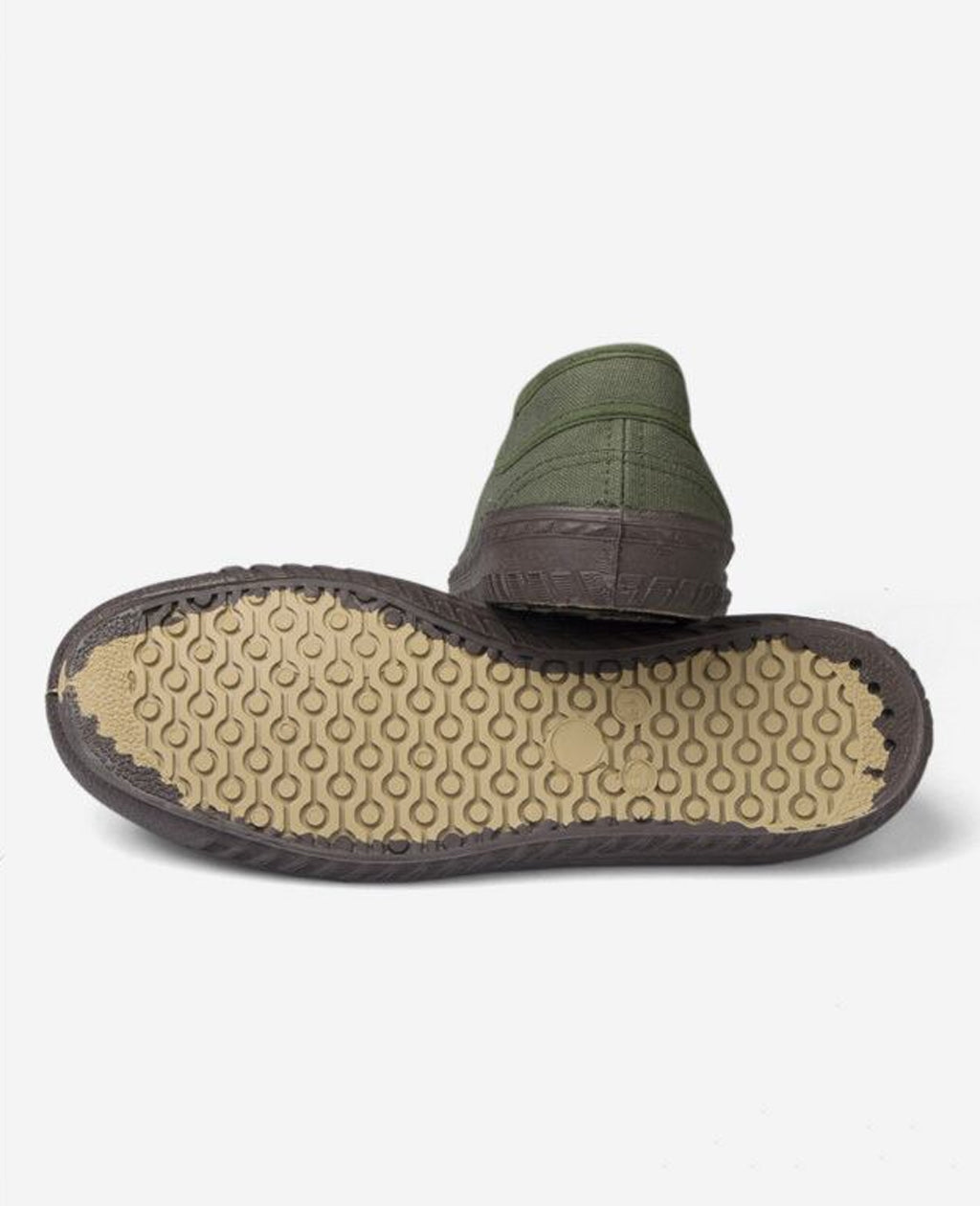 INN-STANT(インスタント) カーキ キャンバススニーカー / #114 底面