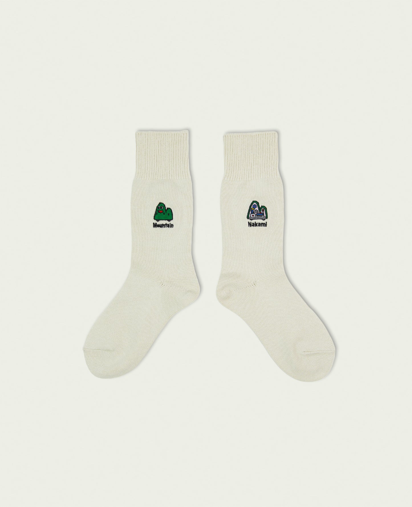 NEGOSOCKS CREW SOCKS Mountain NATURAL