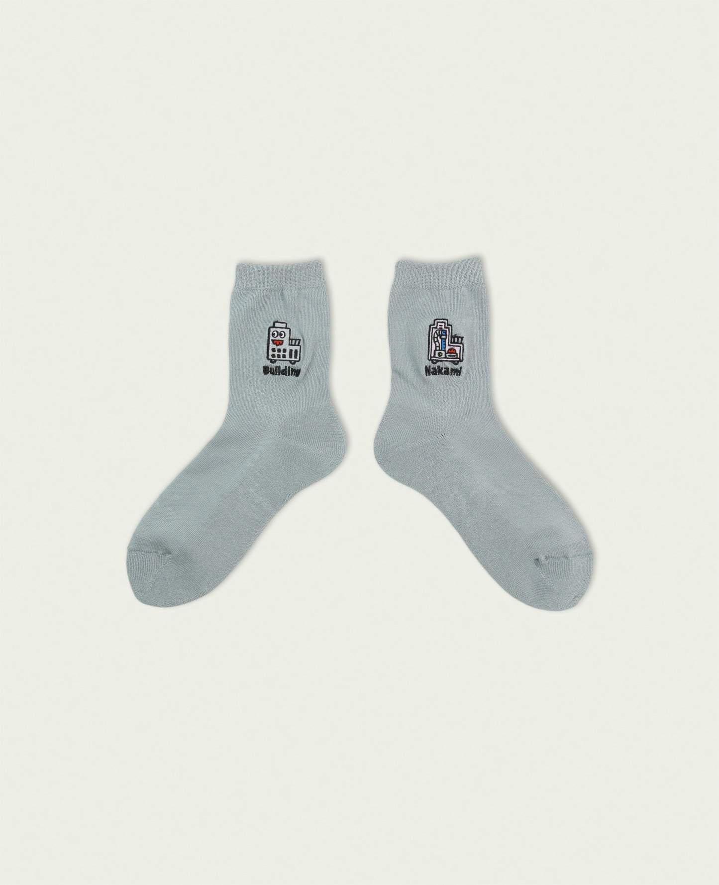 NEGOSOCKS パイルソックス Building GRAY
