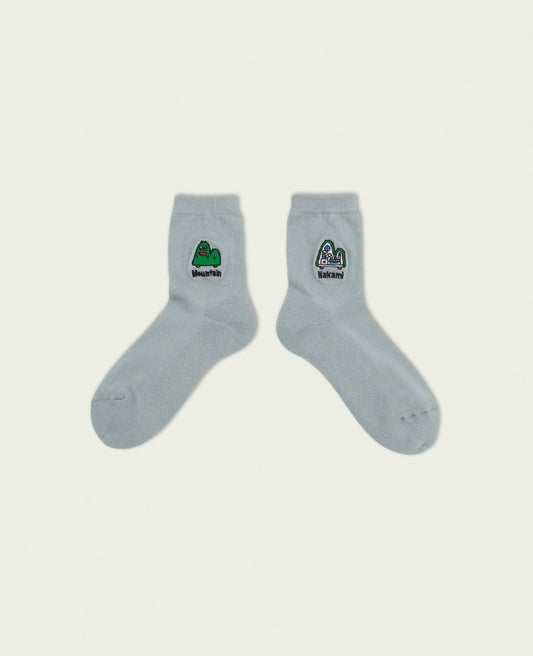 NEGOSOCKS パイルソックス Mountain GRAY