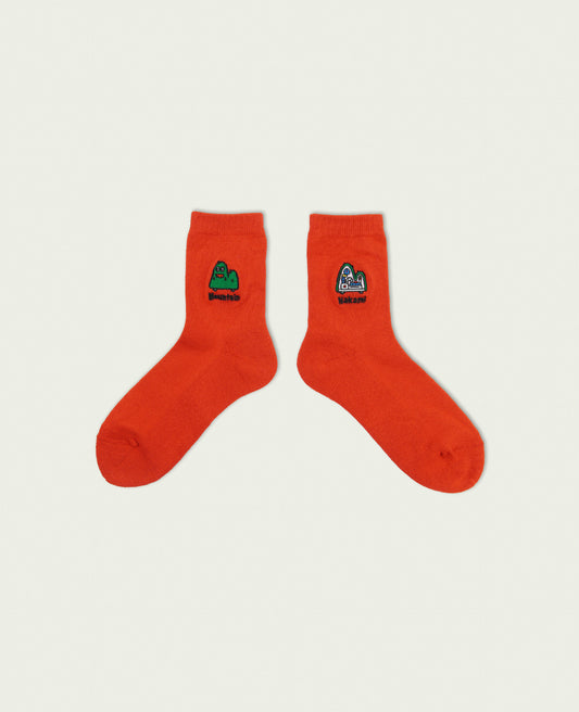 NEGOSOCKS パイルソックス Mountain RED