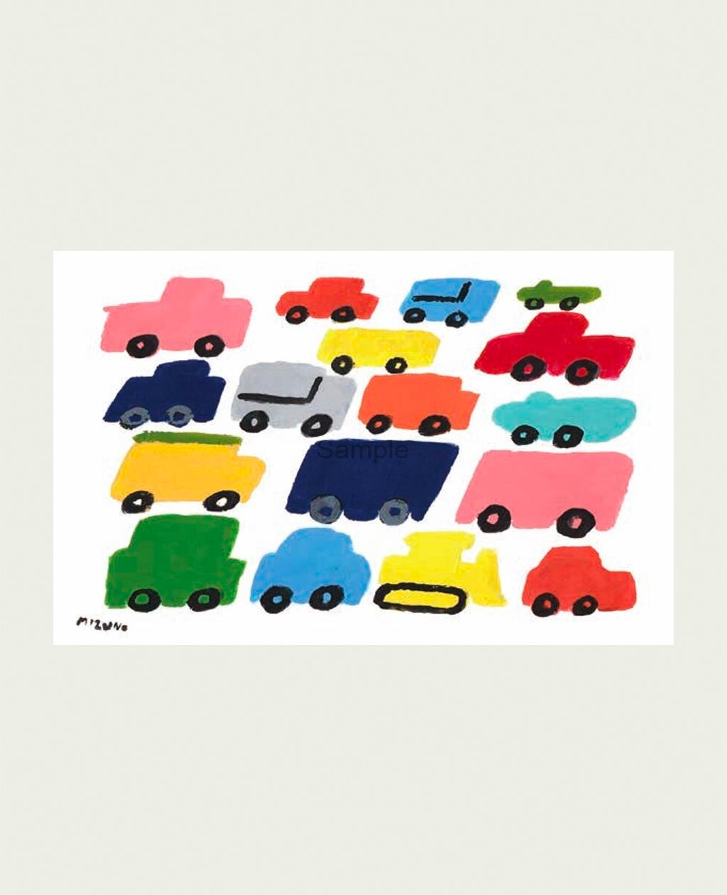 ミズノマサミ Go Go Car ポストカード / CATACANA(カタカナ)