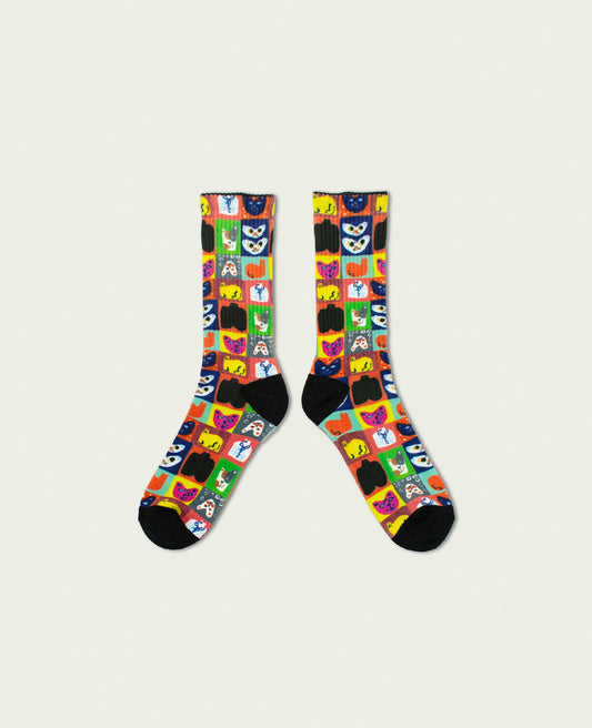 materi(マテリ) Socks | multi print | Women's(ミズノマサミ)
