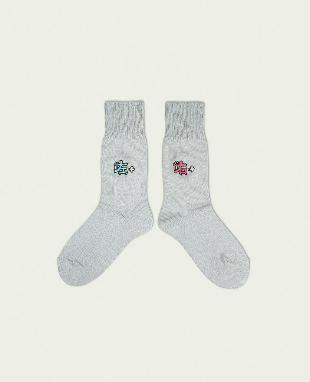 ネゴシックスの靴下NEOGSOCKS(ネゴソックス) Crew Socks | みぎひだり Gray