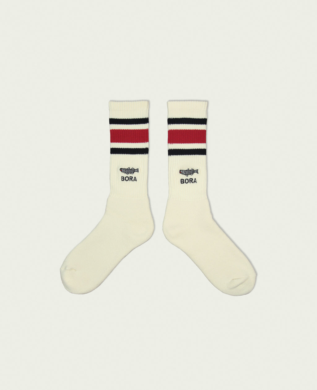ネゴシックスの靴下NEOGSOCKS(ネゴソックス) 80's Skater Socks | BORA(nego6)Red