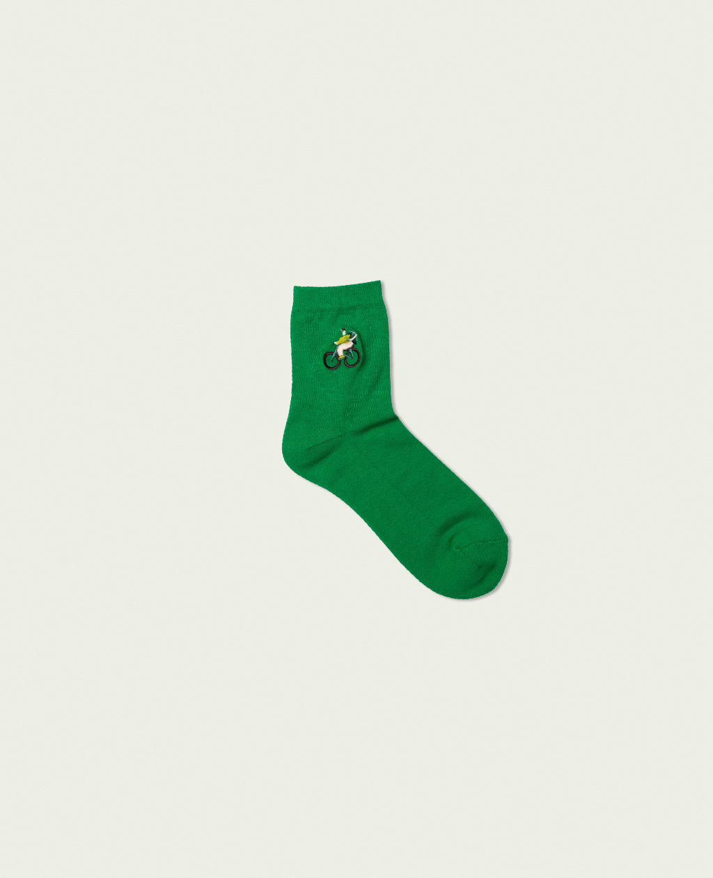 materi(マテリ) Socks | Cycling(ますたにあやこ)Green
