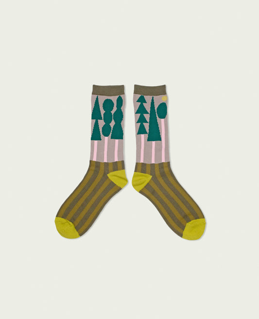 materi(マテリ) Socks | forest(ますたにあやこ)