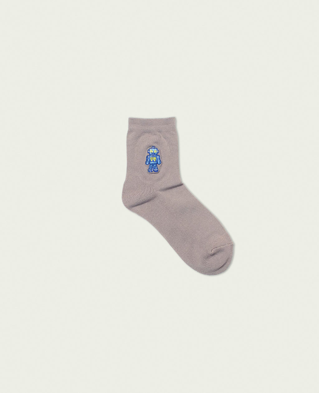 materi(マテリ) Socks | ブリキロボ | Gray(おまけ星)
