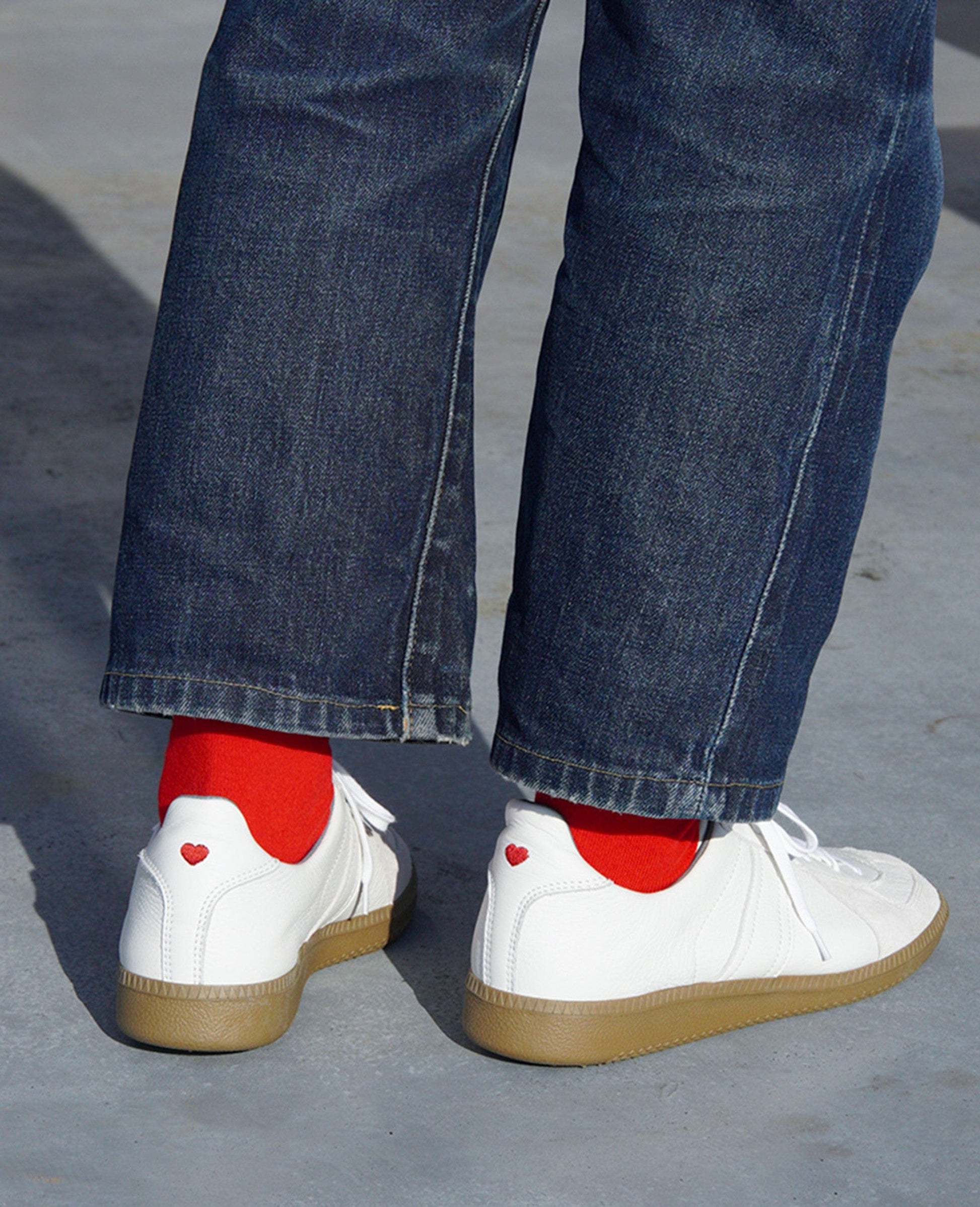 【REPRODUCTION OF FOUND × materi 】 Sneaker | GERMAN MILITARY TRAINER with Heart