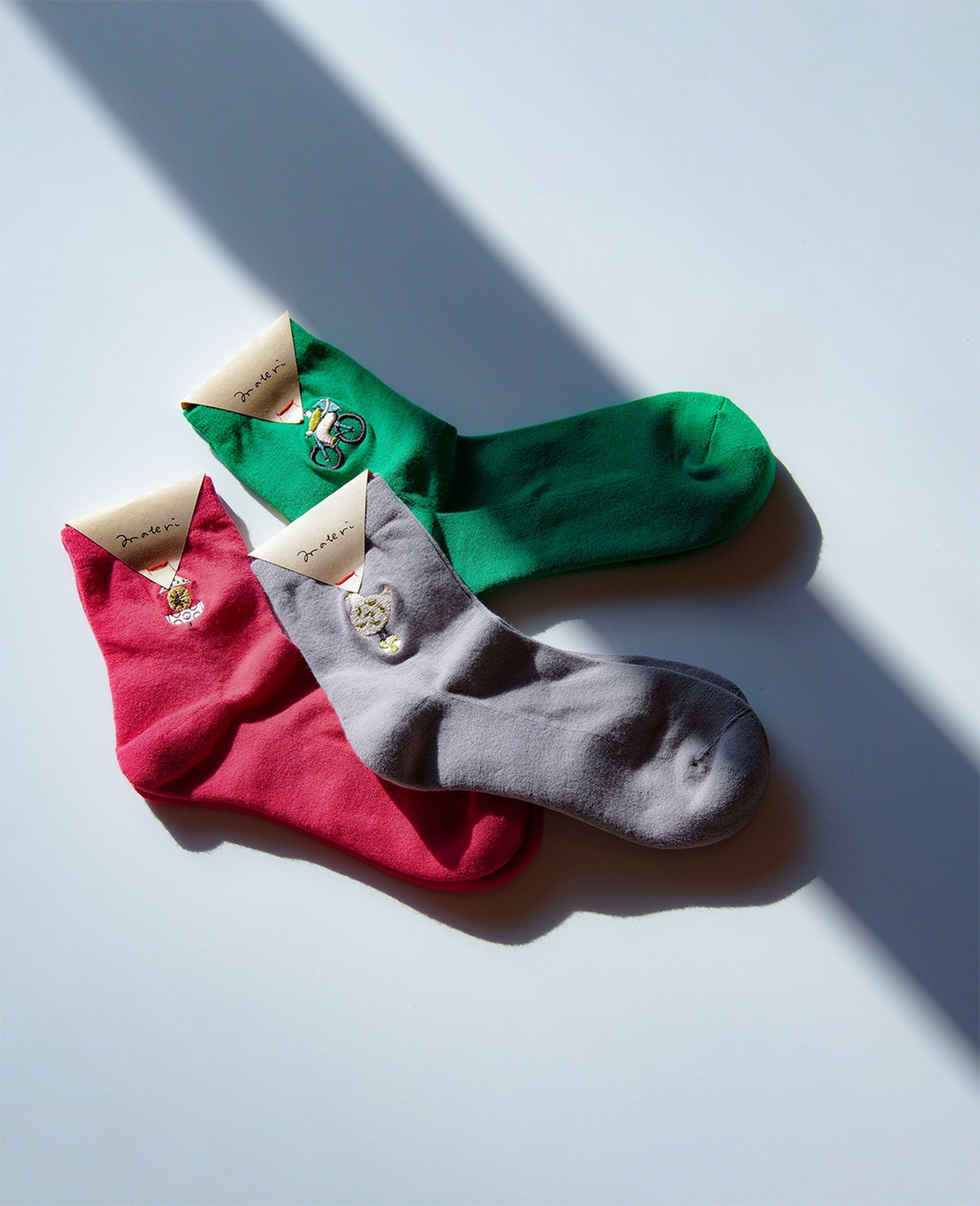 materi(マテリ) Socks | Cycling(ますたにあやこ)