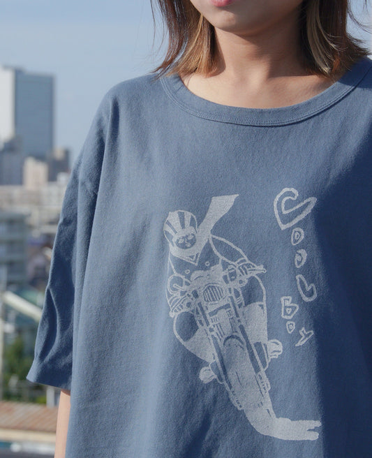materi(マテリ) ビッグシルエット Tシャツ | Cool Boy(ミズノマサミ)