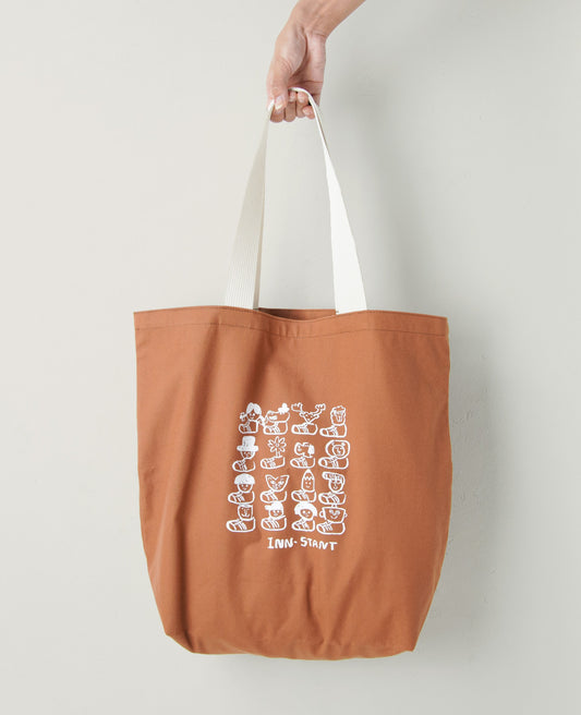 materi(マテリ) Tote Bag | INN-STANT'S | Brown(ミズノマサミ)