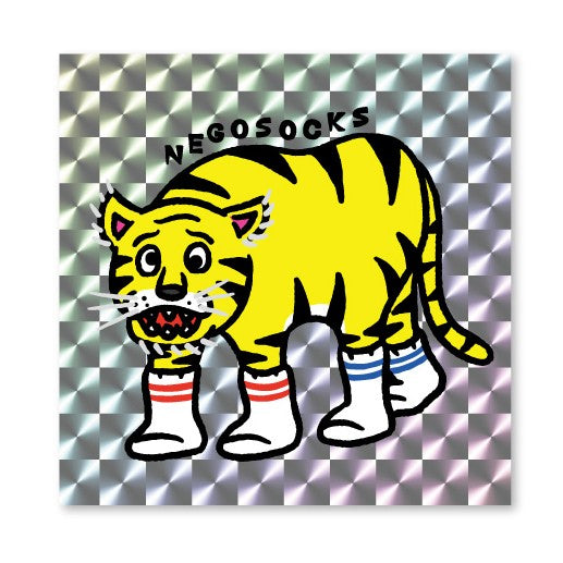 ネゴシックスの靴下NEOGSOCKS(ネゴソックス) ステッカーパック B（トラ）