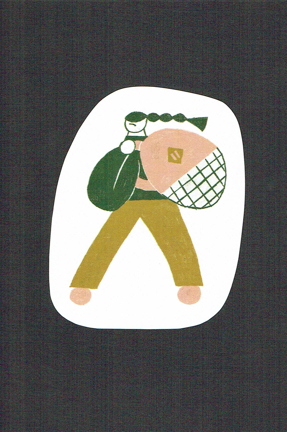 ますたにあやこ　いろいろシール　seal 50