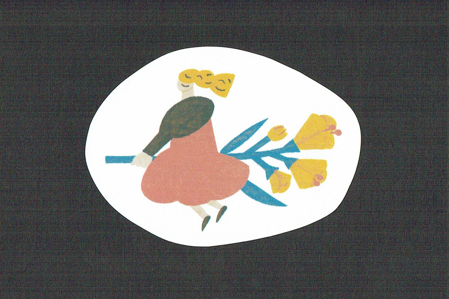 ますたにあやこ　いろいろシール　seal 64