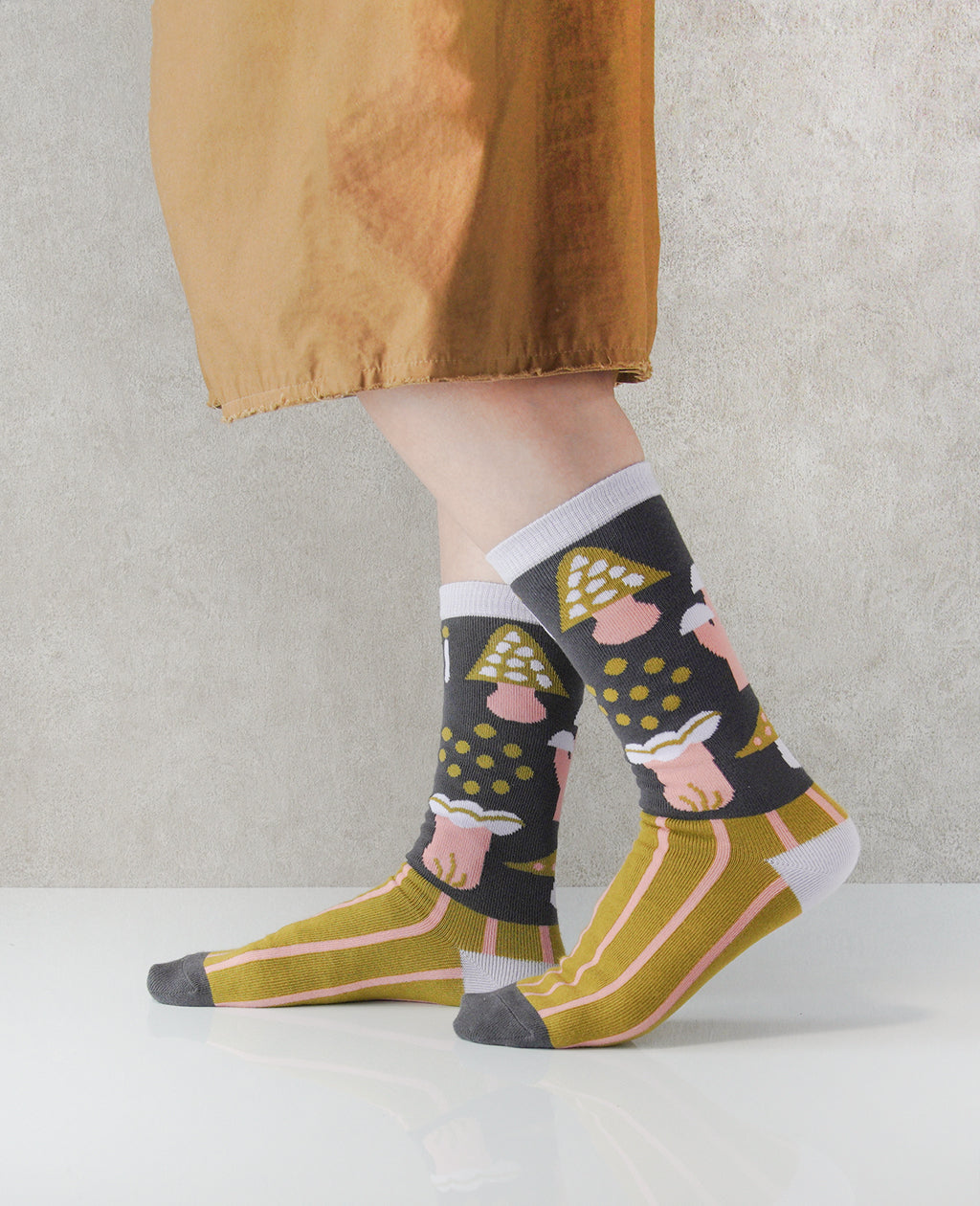 materi(マテリ) Socks | mushroom（ますたにあやこ）