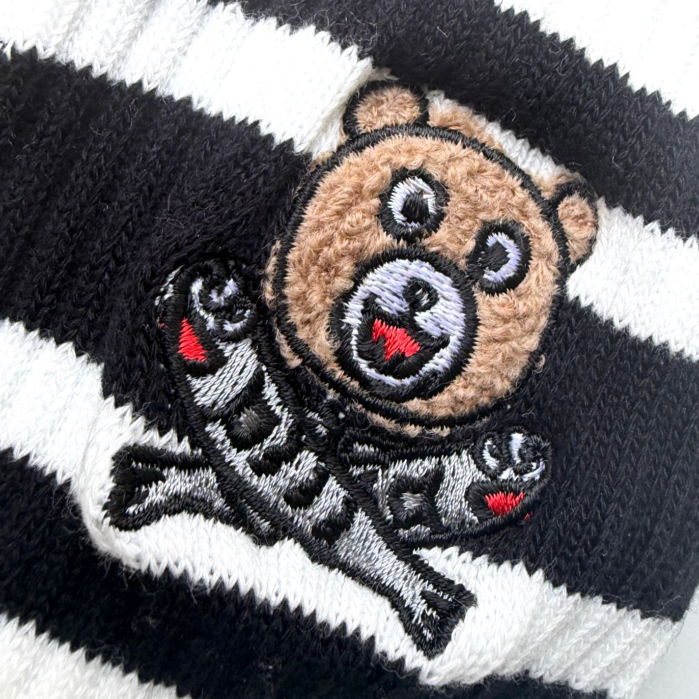 NEOGSOCKS(ネゴソックス) Line Socks  クマ　BLACK LINE