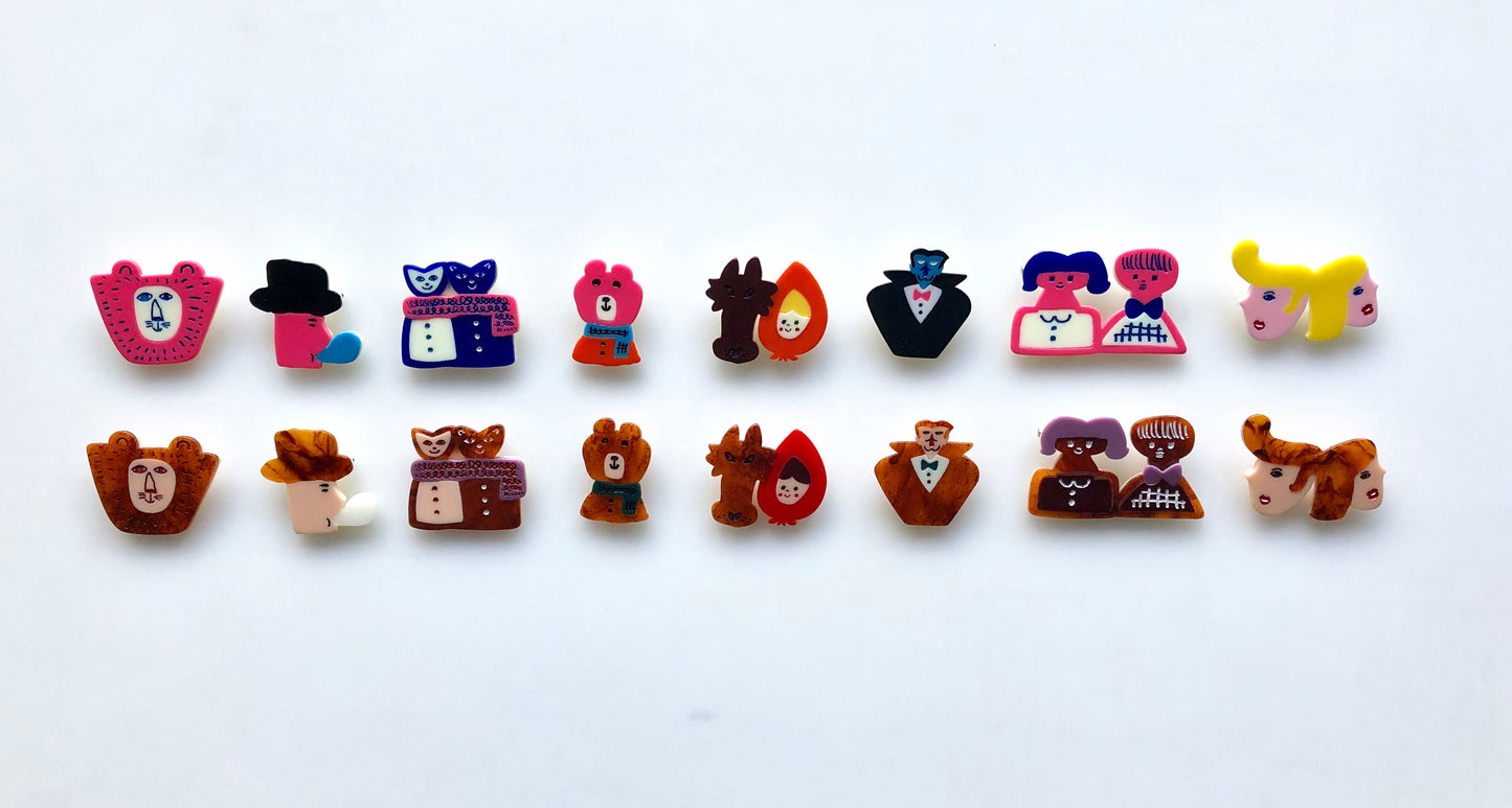 ミズノマサミ ブローチ / materi(マテリ)