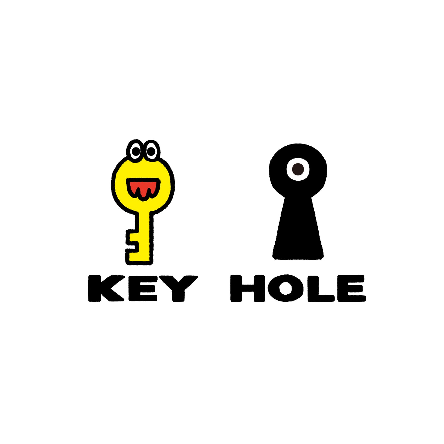 NEGOSOCKS パイルソックス　KEY×HOLE　GRAY