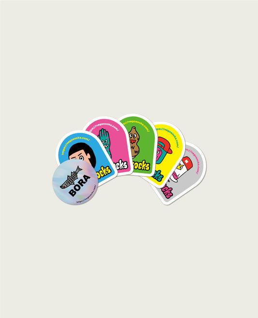 【NEGOSOCKS】 Sticker PackA