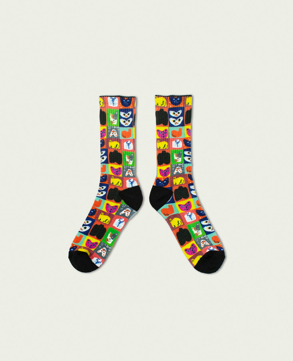 【materi】 Socks | multi print | Women's（ミズノマサミ）