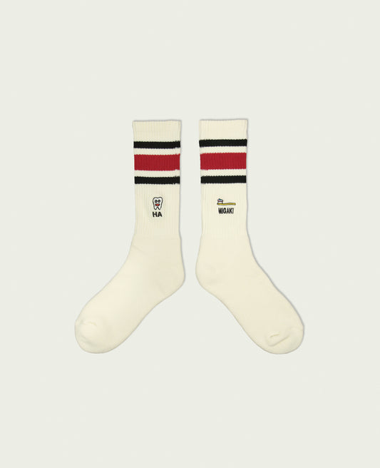 【NEGOSOCKS】 80's Skater Socks | HA-MIGAKI（nego6）