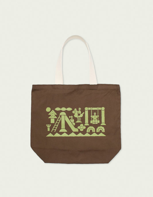 materi(マテリ) Tote Bag | 公園時間 （ますたにあやこ）